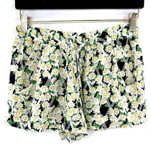 FRENCH CONNECTION Floral Drawstring Mini‎ Shorts Size 4